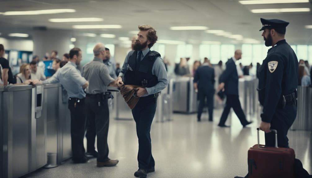 Navigieren durch die Flughafensicherheit: Ein Handbuch für bärtige Männer